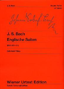 P BACH SUITES INGLESAS URTEXT