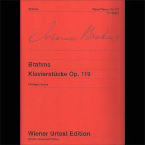 P BRAHMS PIEZAS OP.119 URTEXT