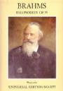 P BRAHMS RAPSODIAS (2) OP.79