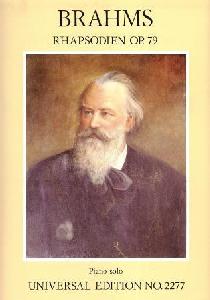 P BRAHMS RAPSODIAS (2) OP.79