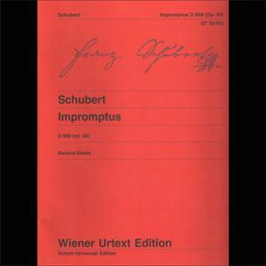 P SCHUBERT IMPROMPTUS D899 OP.90
