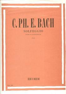P BACH C.PH.E. SOLFEGGIO