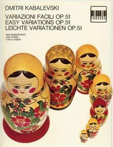 P KABALEVSKY VARIACIONES FACILES OP.51