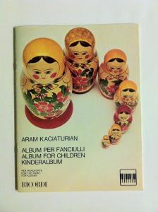 P KACHATURIAN ALBUM PARA NIÑOS