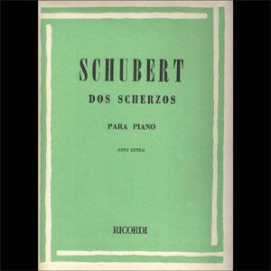 P SCHUBERT DOS SCHERZOS RICORDI *OFERTA*