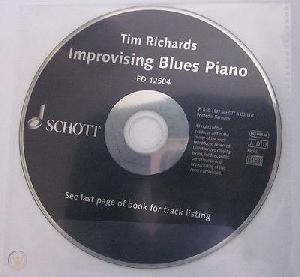 CD IMPROVISING BLUES PIANO