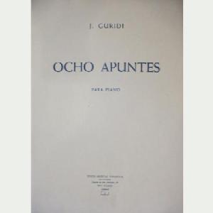 P GURIDI OCHO APUNTES PIANO *OFERTA*