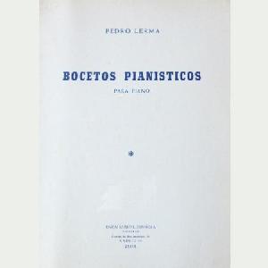P P.LERMA BOCETOS PIANISTICOS U.M.ESPAÑOLA * EN OFERTA *