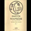 2P BELA BARTOK RAPSODIA OP.1