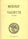 P KODALY VALSETTE PARA PIANO *OFERTA*