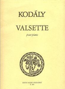 P KODALY VALSETTE PARA PIANO *OFERTA*