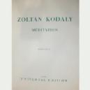 P KODALY MEDITACION (MEDITATION) PARA PIANO *OFERTA*