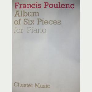 P POULENC SEIS PIEZAS PARA PIANO *OFERTA*