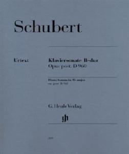 P SCHUBERT SONATA SIb M D960