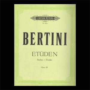 P BERTINI ESTUDIOS OP.29 PETERS