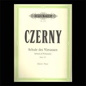 P CZERNY OP.365 ESCUELA VIRTUOSIDAD PETERS