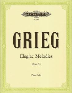 P GRIEG MELODIAS ELEGIACAS OP.34 PETERS