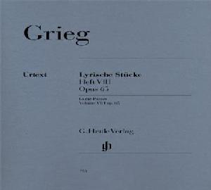 P GRIEG PIEZAS LIRICAS OP. 65 VOL VIII HENLE
