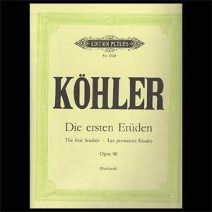 P KOHLER OP.50 PRIMEROS ESTUDIOS