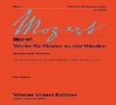 P4M MOZART OBRAS PARA PIANO A 4 MANOS