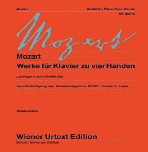 P4M MOZART OBRAS PARA PIANO A 4 MANOS