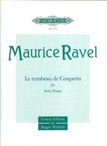 P RAVEL LE TOMBEAU DE COUPERIN PETERS