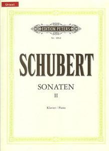 P SCHUBERT SONATAS V.2 PETERS 488d
