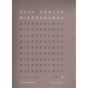 P BELA BARTOK MIKROKOSMOS VOL.5
