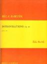 P BELA BARTOK IMPROVISATIONS OP.20