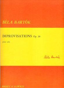 P BELA BARTOK IMPROVISATIONS OP.20