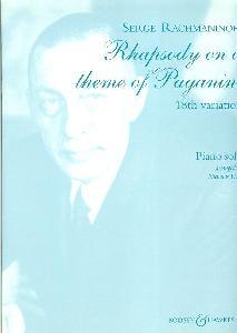 P RACHMANINOFF 18TH PAGANINI VARIATION * EN OFERTA *