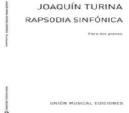 2P TURINA RAPSODIA SINFONICA 2 PIANOS