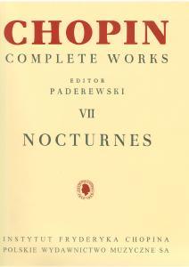 P CHOPIN NOCTURNOS (PADEREWSKI TOMO VII)