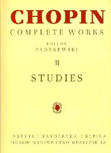 P CHOPIN ESTUDIOS (PADEREWSKI TOMO II)
