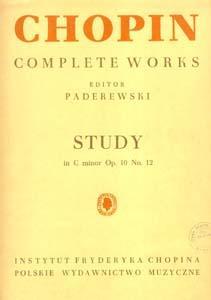P CHOPIN ESTUDIO DOm OP.10 N.12 (PADEREWSKI)