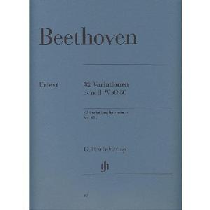 P BEETHOVEN 32 VARIACIONES DO m WoO80 PARA PIANO