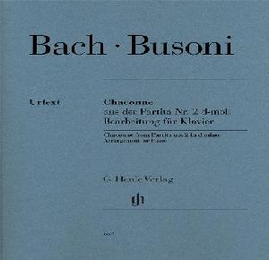 P BACH-BUSONI CHACONA (PARTITA N.2 REm) TRANSCRIPCION PIANO