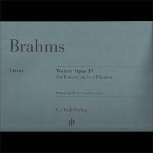 P4M BRAHMS VALSES OP.39 HENLE VERLAG
