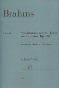 P BRAHMS PAGANINI VARIACIONES OP.35