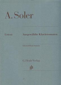 P SOLER SONATAS SELECCIONADAS V.1 HENLE
