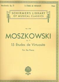 P MOSZKOWSKI 15 ESTUDIOS DE VIRTUOSIDAD OP.72