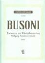P BUSONI CADENCIAS DE CONCIERTOS MOZART II