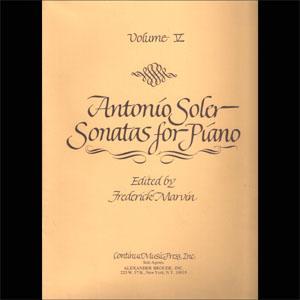 P SOLER SONATAS VOL.V MUSIC PRESS 