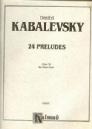 P KABALEVSKY 24 PRELUDIOS OP.38 KALMUS * EN OFERTA *