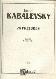 P KABALEVSKY 24 PRELUDIOS OP.38 KALMUS * EN OFERTA *