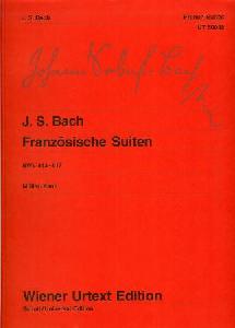 P BACH SUITES FRANCESAS PIANO BWV 812-817 WIENER