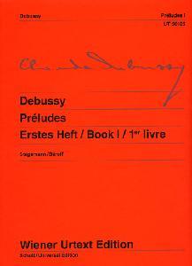P DEBUSSY PRELUDIOS V.1 WIENER URTEXT