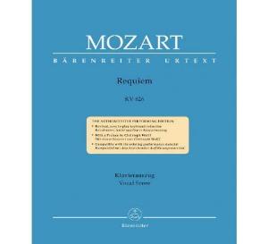 CRP V/S MOZART REQUIEM KV 626 VOCAL SCORE + PIANO 