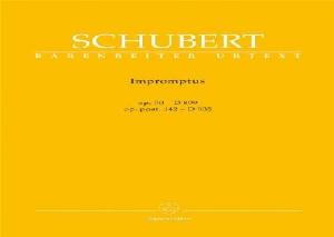 P SCHUBERT IMPROMPTUS D899 OP.90/POST 142 D935