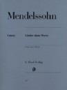 P MENDELSSOHN  ROMANZAS SIN PALABRAS